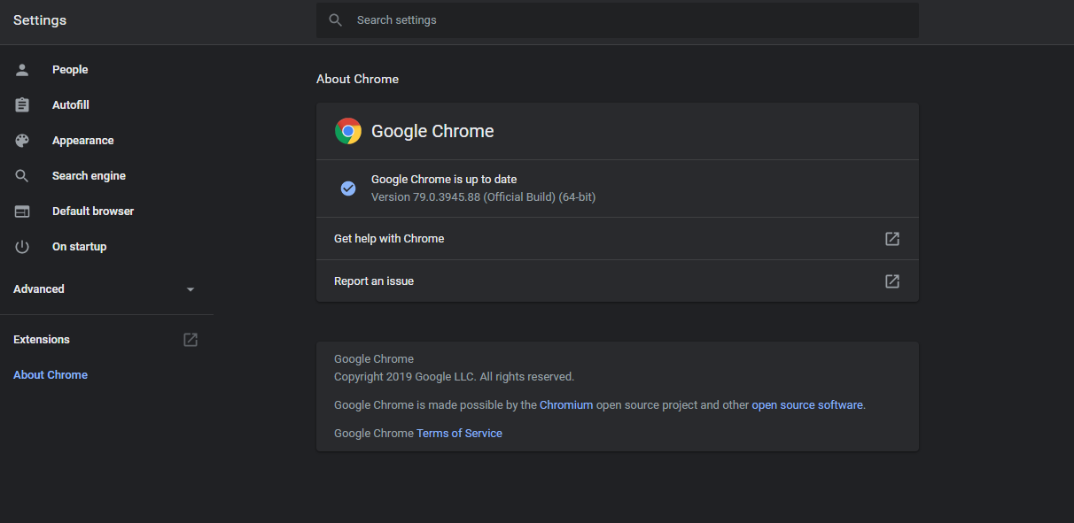 dark mode google chrome desktop